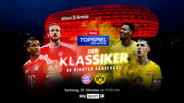 Bayern - Dortmund Live bei WOW im Tagesticket
