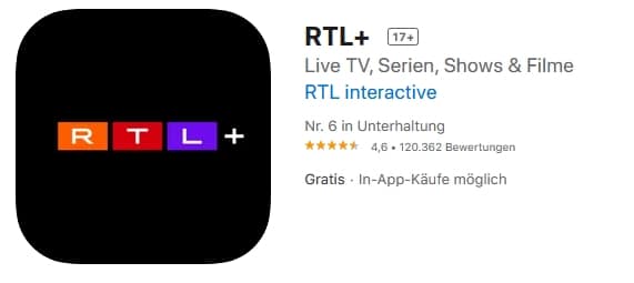 RTL+ App - Übersicht, alles zu RTL+ App