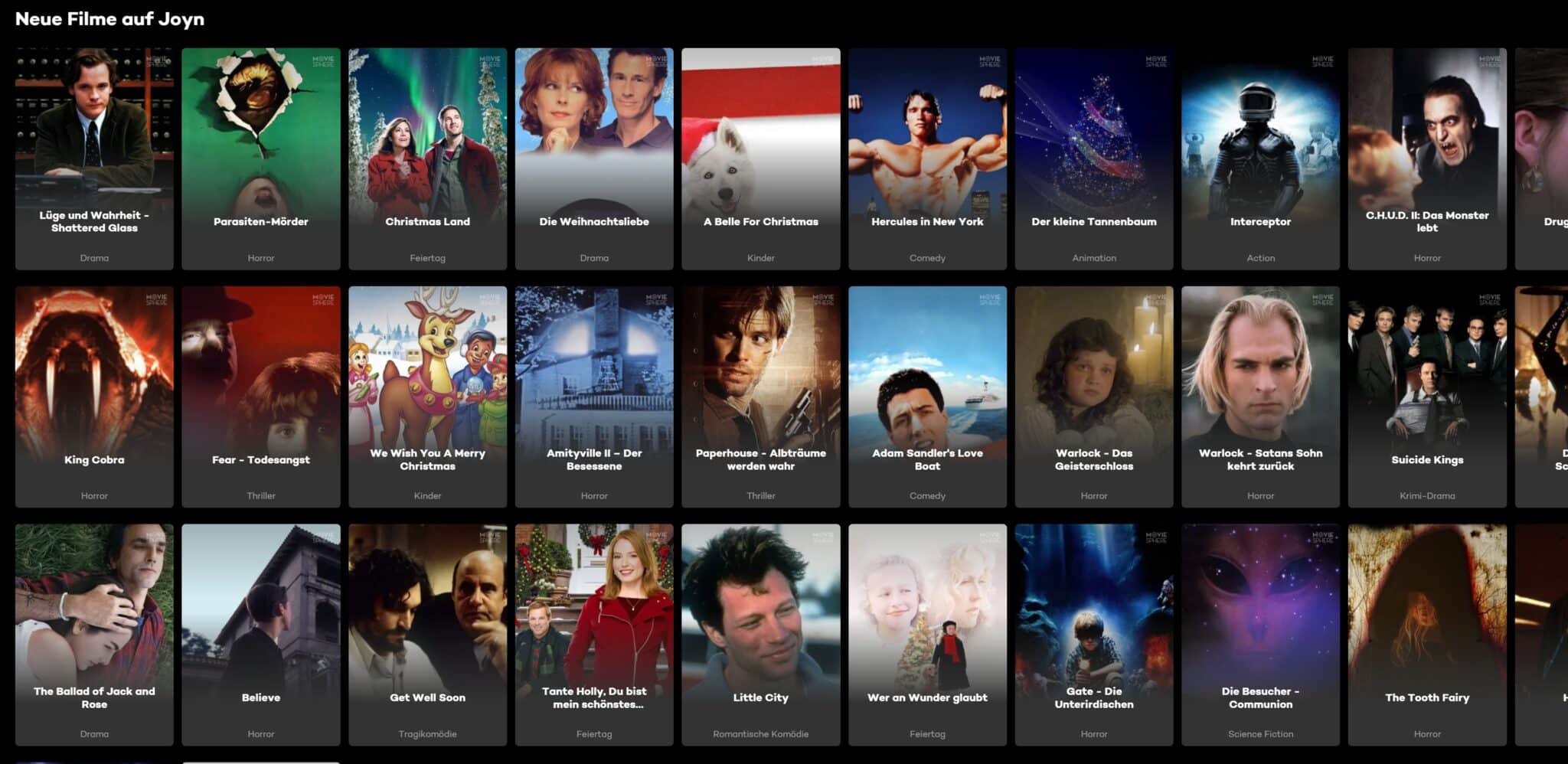 Joyn Filme Alle Filme bei Joyn im Überblick