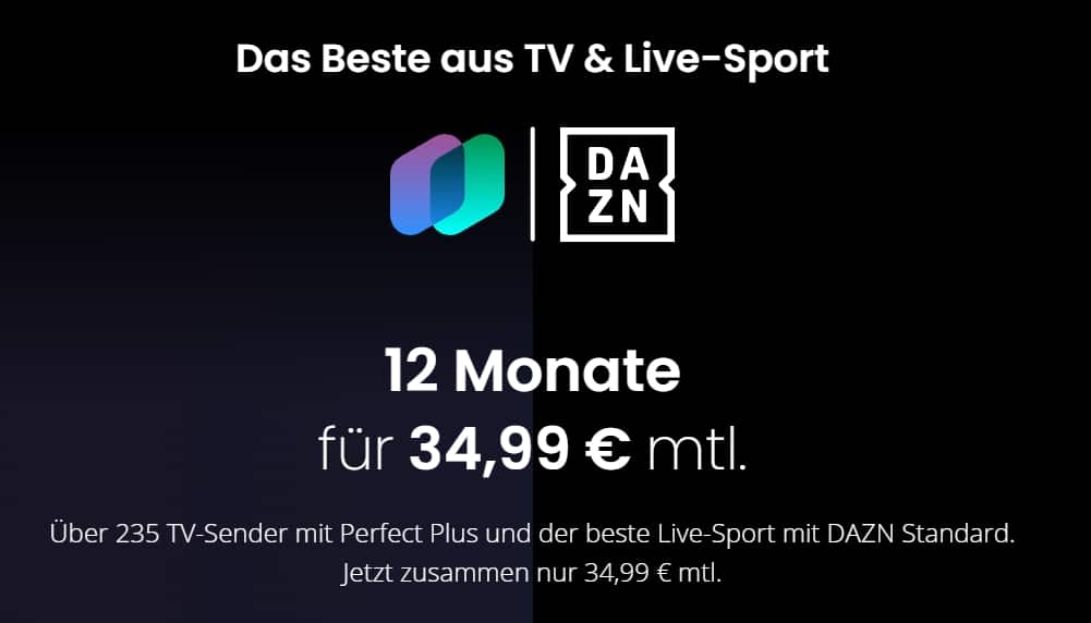 DAZN bei waipu.tv | JETZT: 34,99€ mtl. für DAZN & im waipu.tv Kombi-Angebot!