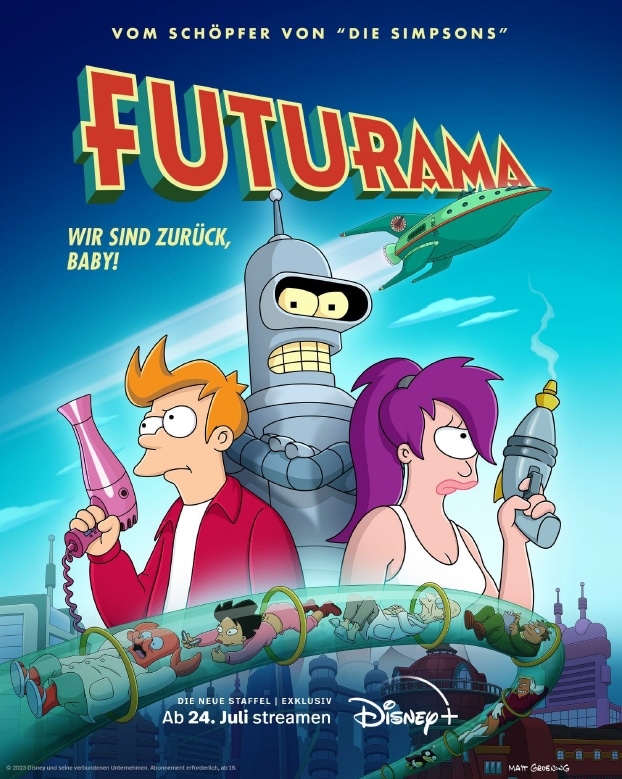 futurama-streaming-disney-plus