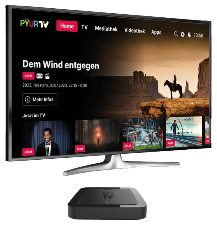 PŸUR TV - Angebote ab 0€ - TV-Streaming ohne Kabel bei PŸUR