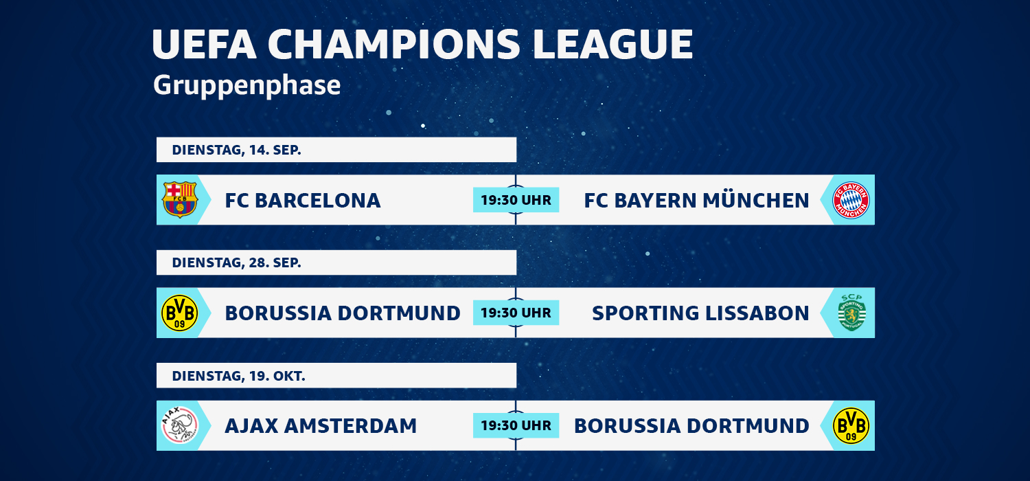 Amazon Prime Video Neu Champions League Live Ab 2021 Angebote
