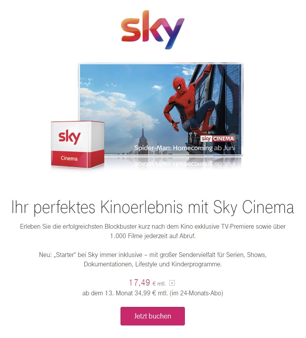 Sky Bleib Dabei Angebot Sky Bleib Dabei Angebot